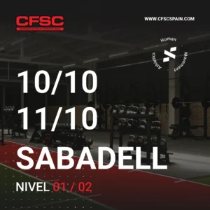 CFSC Nivel 1 y 2 (Sabadell) 10-11/10/26